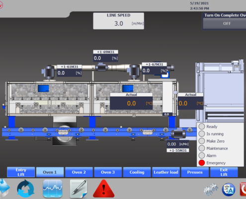 "SCADA and HMI softwares industry 4.0"