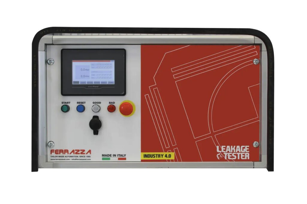 cassetto di controllo leakage tester