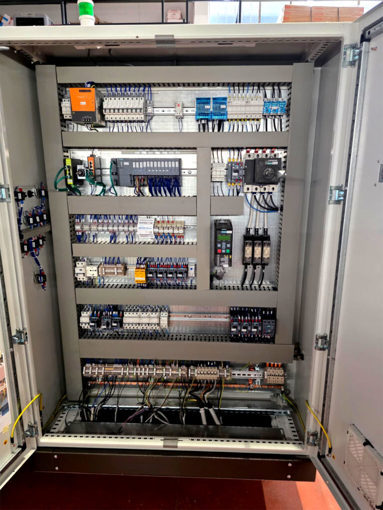 quadro elettrico nuovo 2 banco prova