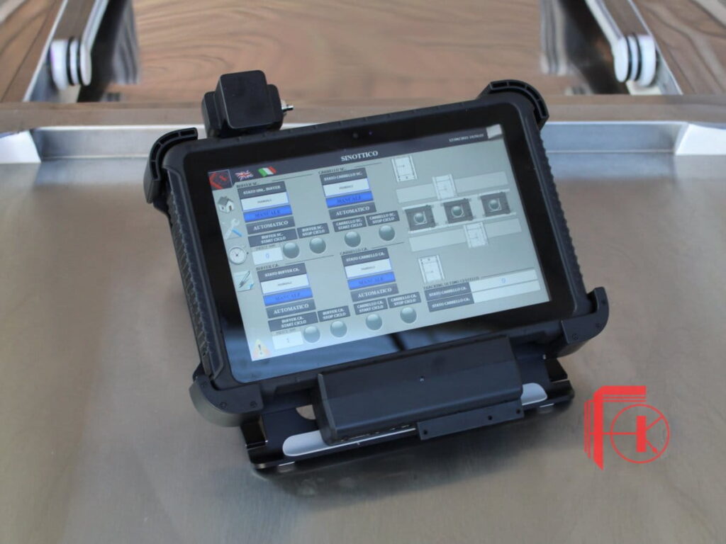 tablet industriale con scada installato ferrazza srl